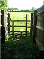 Stile on the path to Field Cottage