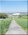 Footpath - end of Marley Terrace