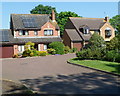 Whitminster Lane  houses, Frampton on Severn