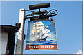 Pub sign for The Ship