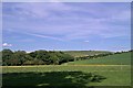 View east from south of South Farm, Calstone Wellington