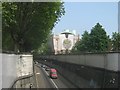 Approach Road towards Rotherhithe Tunnel