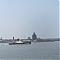 The River Mersey with a ferry going to Liverpool from Birkenhead