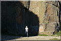 Sunshine and shadow at Hobson Moor Quarry