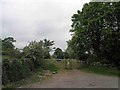 Bridleway off the B5006 Derby Road