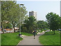 Path in Mile End Park