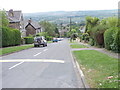 Hazelhurst Road - viewed from Hazelhurst Brow