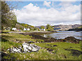 Shore of Loch Duich at Letterfearn