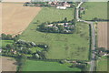 Mill House restaurant and field of earthworks