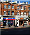 Nationwide and Bagel Delight Bakery, Cricklewood Broadway London NW2