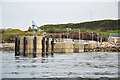 NM4279 : The new pier, Port Mòr by John Allan