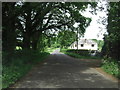 Un-named road east of West Park Farm