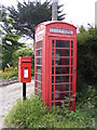 Telephone Box & Black Street Postbox