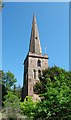 SO7137 : The detached tower of Ledbury church by Julian P Guffogg
