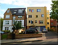 Colourful rebuilt 191 Willesden Lane, London NW6