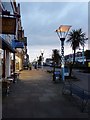 The Square, St Annes, on a February evening