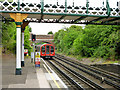 Epping train leaving Buckhurst Hill