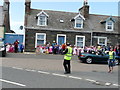 NX3343 : The Square, Port William (set of 2 images) by Billy McCrorie