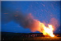 SJ3200 : Wind helps the Jubilee Beacon catch fire by Dave Croker