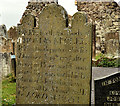 Headstone, Templecorran old church, Ballycarry (2)