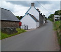 Mounting block and postbox, Battle