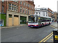 Bus in Pinstone Street