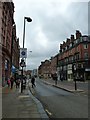 Road signs in Pinstone Street