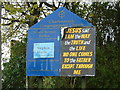 Charlesworth Congregational Church, Nameboard