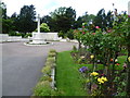 The war memorial in Streatham Park Cemetery