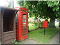 Telephone and post box, Mendham