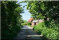 Anchor Lane approaches Delves Farm