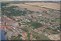 Louth hospital and Louth north, aerial 2007