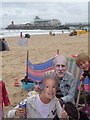 SZ0990 : Bournemouth: Jubilee partygoers on the beach by Chris Downer