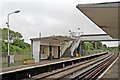 Shelter and footbridge, Manor Road Station, Hoylake