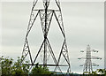 Pylons and power lines, Kingsmoss, Newtownabbey (4)
