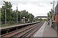 Platforms and footbridge, Bache Railway Station