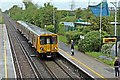 Train arriving, Capenhurst Railway Station