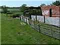 Derelict farm building near Barsby