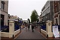 Sussex Gardens gate posts in Eastbourne