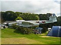 Gloster Meteor WS792 at Brighouse Bay Holiday Park