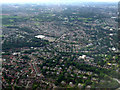 Bearsden and Hillfoot from the air