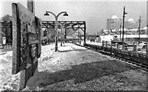 TQ2789 : London Underground in the snow: East Finchley station by Ben Brooksbank