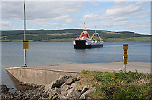NM6542 : Ferry at Fishnish by Anne Burgess