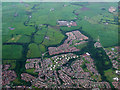 Meikle Earnock from the air