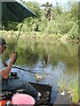 Fishing at White Door Dam