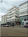 Looking across the High Street towards the Nat West