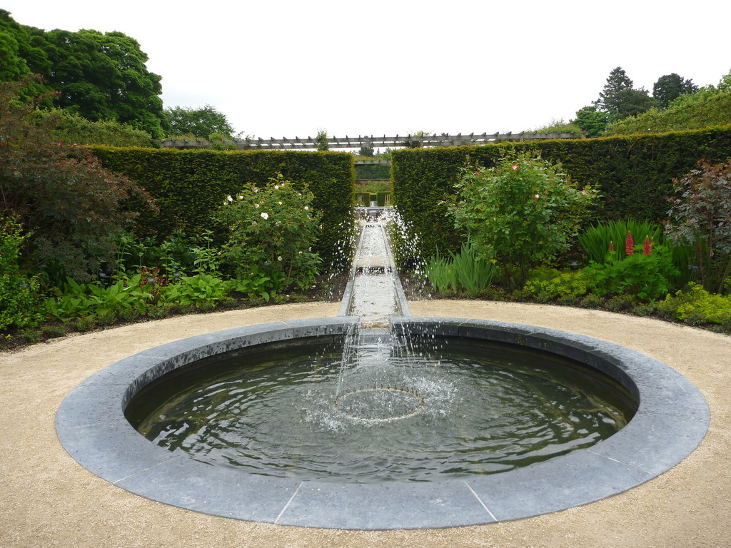 The Alnwick Garden : A Small Pool In The © Richard West :: Geograph 