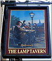 Pub sign, The Lamp Tavern, Dudley