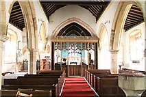 TF1181 : Interior, All Saints' church, Holton cum Beckering by J.Hannan-Briggs