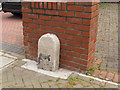 Boundary stone on Woodyates Road